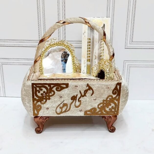 طبق حنة حجم صغير متكون من 6 قطع