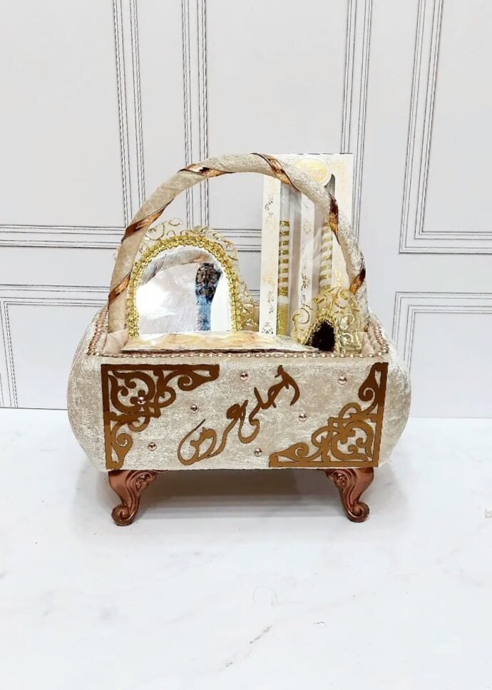 طبق حنة حجم صغير متكون من 6 قطع