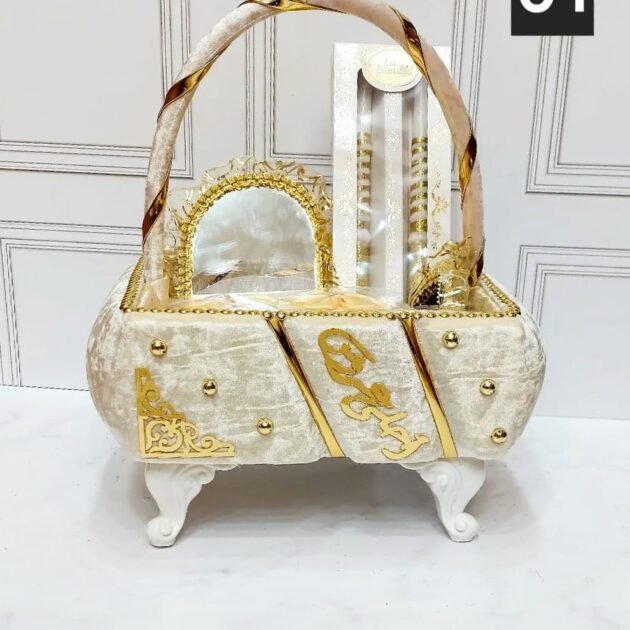 طبق حنة حجم صغير متكون من 6 قطع