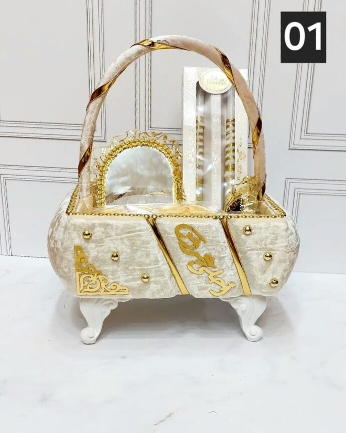 طبق حنة حجم صغير متكون من 6 قطع